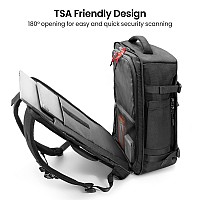 Tomtoc Travel Backpack 40L Tsa Friendly Flight Approved Carryon Luggage Hand Waterresistant Lightweight Business Rucksack Du