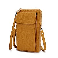 caddy Vegan Leather Women Phone Wallet crossbody(D0102H2NVDg)