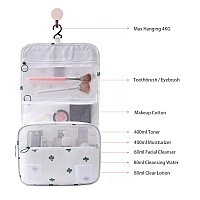 Yeegras Travel Toiletry Bags With Hook Hanging Toiletries Bag For Women Makeup Travel Bag Small Cosmetic Travel Bag Organizer