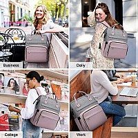 Lovevook Laptop Backpack For Women Fashion Business Computer Backpacks Travel Bags Purse Doctor Nurse Work Backpack With Usb Por