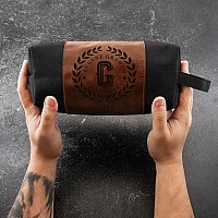 Amazing Items Single Personalized Groomsmen Gifts Custom Men Toiletry Bags Groomsman Gifts For Wedding Groomsmen Proposal