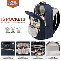 Lovevook Laptop Backpack For Women 156 Inchcute Womens Travel Backpack Purseprofessional Laptop Computer Bagwaterproof Work