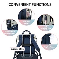 Lovevook Laptop Backpack For Women Fashion Business Computer Backpacks Travel Bags Purse Doctor Nurse Work Backpack With Usb Por