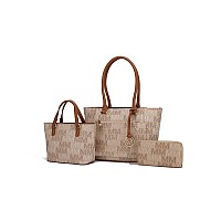 Lady II M Signature Tote & Wallet Set(D0102Hg605A)