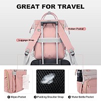 Lovevook Laptop Backpack Purse For Women 17Inch Large Work Computer Bags Fashion Travel Business Backpacks Teacher Doctor Nu