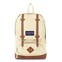 Jansport Cortlandt Laptop Backpack Coconut 15 Laptop Sleevesynthetic Leather Shoulder Computer Bag With Large Compartment