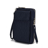 caddy Vegan Leather Women Phone Wallet crossbody(D0102H2NVYW)