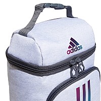 Adidas Excel 2 Insulated Lunch Bag Jersey Whiteshadow Chromeonix Grey One Size