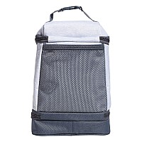 Adidas Excel 2 Insulated Lunch Bag Jersey Whiteshadow Chromeonix Grey One Size