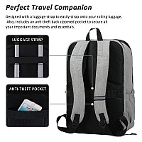 Maxtop Deep Storage Laptop Backpack With Usb Charging Portwater Resistant College School Computer Bookbag Fits 17 Inch Laptop