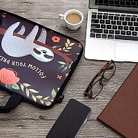 Richen 17 Inch Laptop Shoulder Bag Carrying Case With Handle Fits 1561617173174 Inch Laptop Notebook 16173 Inch Sloth