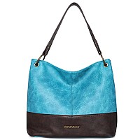 Montana West Large Hobo Bag Leather Purses Top Handle Shoulder Satchel Fashion Ladies Designer Handbags With Pockets Zipper Tote