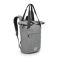 Osprey Arcane Zip Top Tote Backpack Medium Grey Heather