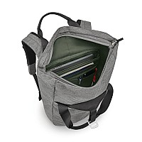 Osprey Arcane Zip Top Tote Backpack Medium Grey Heather