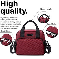 Scorlia Insulated Lunch Bag For Womenmen Reusable Lunch Cooler Box Lunch Tote Thermal Meal Prep Lunch Organizer With Adjustab