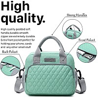 Scorlia Insulated Lunch Bag For Womenmen Reusable Lunch Cooler Box Lunch Tote Thermal Meal Prep Lunch Organizer With Adjustab