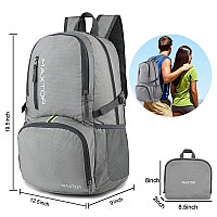 Maxtop 4050L Lightweight Packable Backpack For Hiking Traveling Camping Water Resistant Foldable Outdoor Travel Daypack