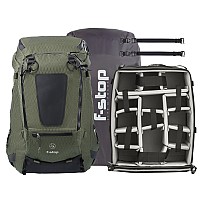 Fstop Duradiamond Tilopa 50L Camera Pack Bundle For Photography Cypress Green