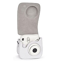 Phetium Protective Case Compatible With Instax Mini 7 7S 7C Instant Film Camerapolaroid Pic300 Premium Vegan Leather Bag Cov