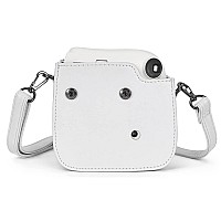 Phetium Protective Case Compatible With Instax Mini 7 7S 7C Instant Film Camerapolaroid Pic300 Premium Vegan Leather Bag Cov