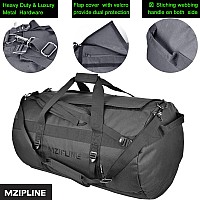 Mzipline 96L Xl Large Backpack Duffle Bag Water Resistant Sport Gym Overnight Weekender Holdall Bagtravel Duffel Bag With Activ