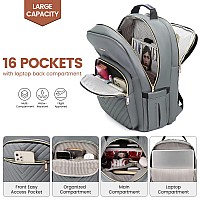 Lovevook Laptop Backpack For Women 173 Inchcute Womens Travel Backpack Purseprofessional Laptop Computer Bagwaterproof Work