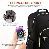 Lovevook Laptop Backpack For Women 173 Inchcute Womens Travel Backpack Purseprofessional Computer Bagwaterproof Work Busines