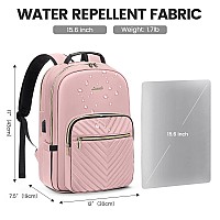 Lovevook Laptop Backpack For Women 156 Inchcute Womens Travel Purseprofessional Laptop Computer Bagwaterproof Work Business