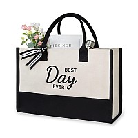 Topdesign Canvas Tote Bag Gifts For Bride Bride To Be On Bridal Shower Bachelorette Party Engagement Presents For Birthday A