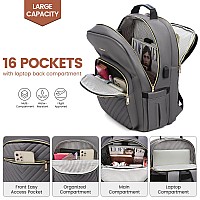 Lovevook Laptop Backpack For Women 156 Inchcute Womens Travel Purseprofessional Computer Bagwaterproof Work Business College