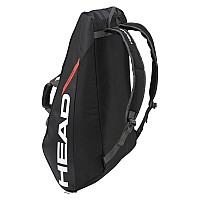 Head Unisexs Tour Team Racket Bag Blackorange One Size