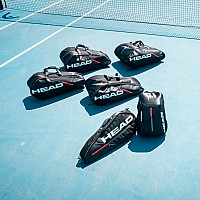 Head Unisexs Tour Team Racket Bag Blackorange One Size