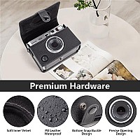 Muziri Kinokoo Instax Mini Evo Case Compatible For Fujifilm Fuji Instax Mini Evopolaroid Mini Evo Instant Camera Mini Evo C