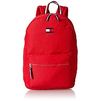 Tommy Hilfiger Mens Ardin Backpack Apple Red One Size Us