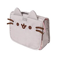 grupo Erik Official Pusheen Hanging Travel Toiletry Bag Hanging Toiletry Bag with Hanging Hook, Travel Bag, Makeup Toiletry Bag, cosmetic Bag, Pusheen gifts - Kawaii Bag