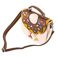 Loungefly Disney Chip And Dale Donut Snatchers Crossbody Bag