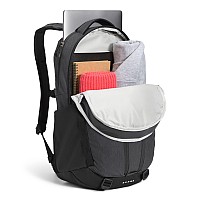 The North Face Surge Commuter Laptop Backpack Asphalt Grey Light Heathertnf Black One Size