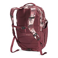 The North Face Womens Surge Commuter Laptop Backpack Wild Ginger Glacier Dye Printwild Ginger One Size