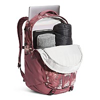 The North Face Womens Surge Commuter Laptop Backpack Wild Ginger Glacier Dye Printwild Ginger One Size