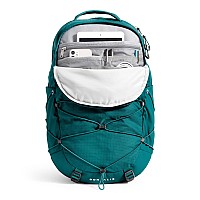 The North Face Womens Borealis Commuter Laptop Backpack Harbor Bluetnf White One Size