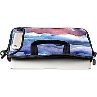 Richen 14 15 154 156 Inch Laptop Shoulder Bag Messenger Bag Notebook Handle Sleeve Neoprene Carrying Case With Accessories Poc