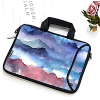 Richen 14 15 154 156 Inch Laptop Shoulder Bag Messenger Bag Notebook Handle Sleeve Neoprene Carrying Case With Accessories Poc