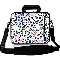 Richen 14 15 154 156 Inch Laptop Shoulder Bag Messenger Bag Notebook Handle Sleeve Neoprene Carrying Travel Case With Accessor