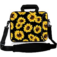 Richen 17 Inch Laptop Shoulder Bag Carrying Case With Handle Fits 1561617173174 Inch Laptop Notebook 16173 Inch Sunfl