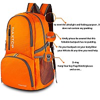 Maxtop 4050L Lightweight Packable Backpack For Hiking Traveling Camping Water Resistant Foldable Outdoor Travel Daypack