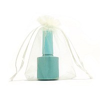 Focciup 100 Pcs 3X4 Inches Organza Bags Gift Bags With Drawstring For Christmas Candy Wedding Birthday Party Favor