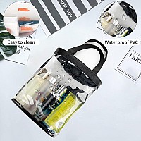 Clear Toiletry Bag Travel Toiletry Bag For Women Tsa Approved Toiletry Bag Waterproof Clear Makeup Bag Cosmetic Pouch Transp