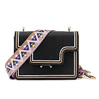 Wide Shoulder Strap Extra Longadjustable Replacement Belt Guitar Style Crossbody Bag Handbag Strap Multicolor Canvas Strapsw