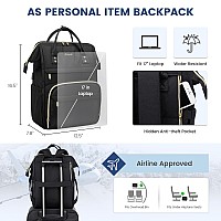 Lovevook 17 Inch Laptop Backpack Women Large Travel Computer Back Pack With Usb Charging Port Anti Theft Backpack For Women Te