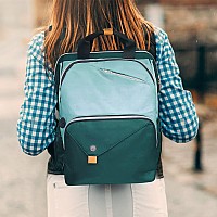 Hap Tim Laptop Backpack Women Travel Backpack For Women Work Backpack Nurse Backpack Green7651Gr